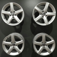4× колесо алюминиевая volkswagen oe sharan ii , tiguan 6.5