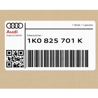 Крышка термическая глушителя конечного задняя audi a3 rs3