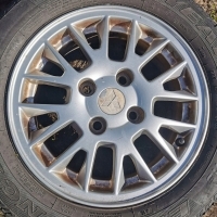 Колесо алюминиевая mitsubishi carisma space star кольт 6.0