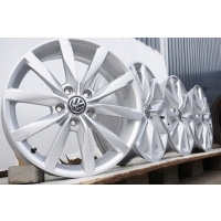 4× колесо алюминиевая volkswagen oe 5g0601025k 6.0 