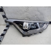 Фара передняя правая Hyundai Creta 1 линза с ДХО белая