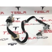 Ремень безопасности передний левый Tesla Model S 2016 1004532-05-F,1079275-02-B