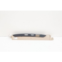 Volkswagen caddy 2k rear number plate light cover trim 2k5827574s9b9 oryginalny