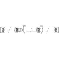 Lobro gknp30010 вал карданный , привод оси