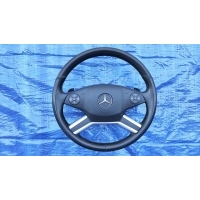 Руль лопатки кожа чёрный airbag мерседес мл w164 gl x164 w251 рестайлинг