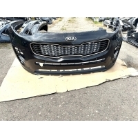 Бампер kia sportage iv 16 - 18_kratki_listwa_ передняя оригинальный