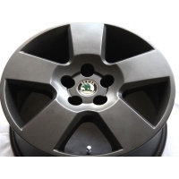 Колесо алюминиевая skoda oe 7.5 