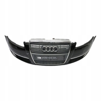 Audi a6 c6 бампер передний brilliant чёрный чёрный металлик - y9b