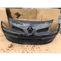 Бампер передний renault clio iii 3nv676 чёрный 2005 - 2009