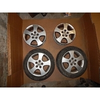 4× колесо алюминиевая nissan oe nissan 6.5 