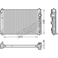Denso drm46045 радиатор , системы охлаждения двигателя