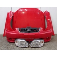 В сборе передняя капот лампы бампер европа hyundai accent 2006 год