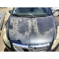 Opel corsa d 06-14 капот крышка двигателя код лака z168