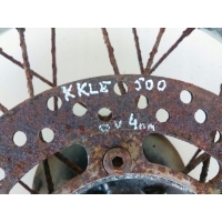 Kawasaki kle 500 диск тормозной задняя