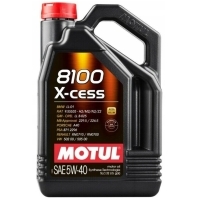 Масляный моторное motul 8100 x-cess 5 л 5w-40