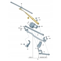 Audi oe 8p1955408a дворники стеклоочистителя