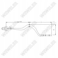 Листовая shmitz weweler f001a037sb75 , o.e . 1023939