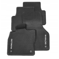 Коврики skoda oe резиновые 5e4061500 4 el.