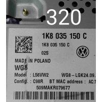 Магнитола IV 2015—2020 2015 1K8035150C