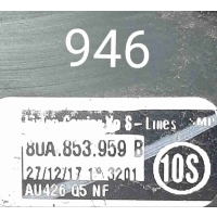 Молдинг двери передней левой Audi Q5 II (2016—2020) 2017 80A853959B