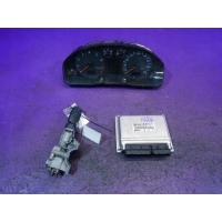 Audi a6 c5 1 , 8t 150km блок управления комплект 4b0906018cg 0261207215 4b0920932l