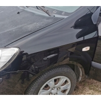 Hyundai getz рестайлинг 06 - 11 крыло левый переднего передний цвет eb чёрный