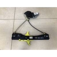 Стеклоподъемник электр. задний правый Volkswagen Volkswagen Polo (Sed RUS) 2011> 6RU839462E, 1S0959811