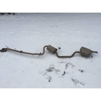 Глушитель основной Skoda Skoda Octavia (A5 1Z-) 2004-2013 1K0253209J, 1Z0253609F
