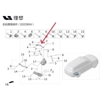 рычаг правый LiXiang L9 2022