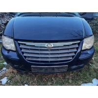 Chrysler voyager iv бампер передний передняя в сборе синяя