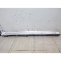 Накладка на порог (наружная) Nissan Tiida (C11) (2007 - 2014) 76850EM40A
