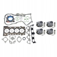 4 * комплект поршней i уплотнитель головки цилиндров volkswagen гольф audi seat skoda cavd