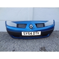 Renault megane ii бампер передний передняя синяя