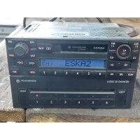Радио плеер cd-чейнджер код passat b5 1j0035186b 3b7035110