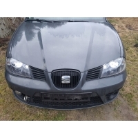 Seat ibiza 3 iii 6l рестайлинг 2002-2008r бампер передняя передний lc9z в сборе