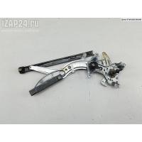 Стеклоподъемник механический передний левый Volkswagen Passat B3 1992 357837401