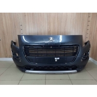 Бампер передний Peugeot 3008 2013-2016	Рестайлинг.	Для