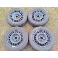 Колёсные диски штампованные 5x112 audi 100 a4 a6 volkswagen passat гольф skoda октавия шины 195