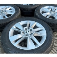 4× колесо алюминиевая skoda oe karoq 7.0 
