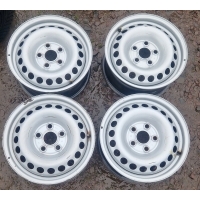 4× колесо штампованное volkswagen oe 7h0601027 6.5 