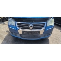 Бампер передняя передний volkswagen touran i синяя