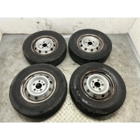 Колёса шины колёсные диски штампованные 215 / 75 16 fiat ducato iii boxer jumper 14- набор
