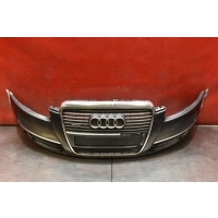 Бампер передняя передний чёрный pdc audi a6 c6 04-08