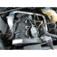 Avg двигатель в сборе с навесным audi a6 c5 1.9 tdi 110km 1997-2000