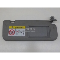 Козырек солнцезащитный (внутри) Hyundai-Kia Solaris (2010 - 2017) 852204L0708M