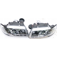 Лампы передняя линза светодиодный chrome sonar audi a3 8l 96 - 00 przedlift