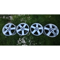 4× колесо алюминиевая saab oe 5-spoke твин 7.0