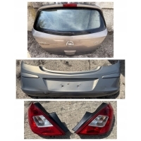 Крышка багажника багажника бампер задняя фара opel corsa d рестайлинг z40w 11 - 14r 5 дверь oem
