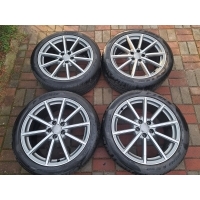 Колесо алюминиевая audi oe 4g9601025j 4g9601025h a4 a5 a8 s-line рестайлинг 8.5