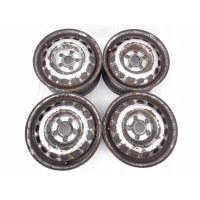 4× колесо штампованное volkswagen oe 7d0601027a 6.0